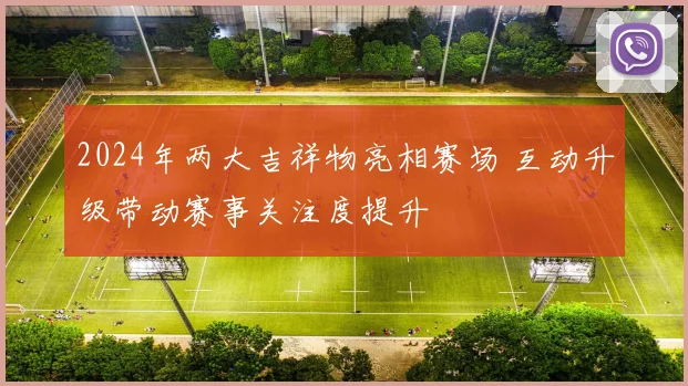 2024年两大吉祥物亮相赛场 互动升级带动赛事关注度提升